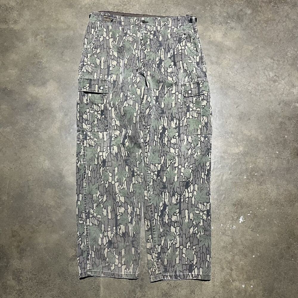 Vintage 90s Winchester Realtree Treebark Camo Pants 34x30